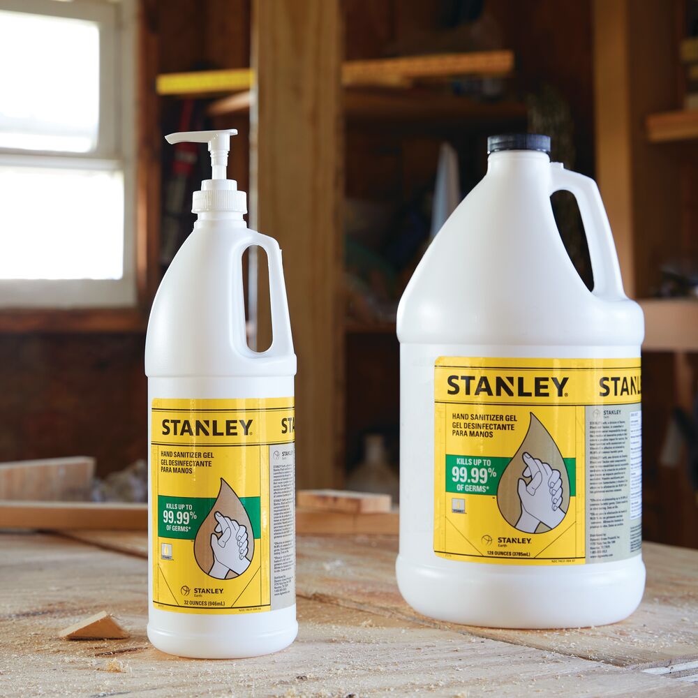 Stanley hand sanitizer gel.