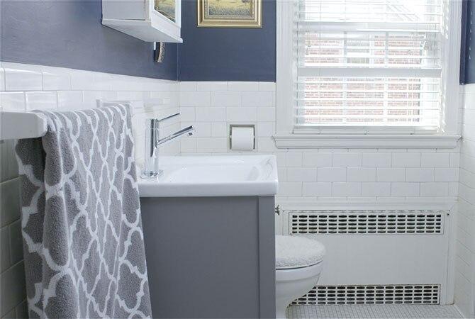 How to Install a Bathroom vanity and faucet - Main Image