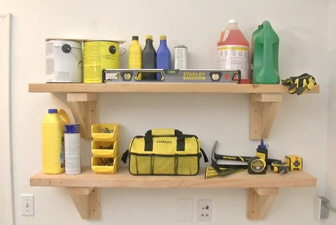 How to install a shelf